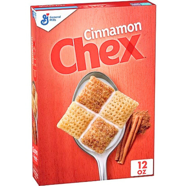 Chex Cereal Cinnamon 12oz - 6 Pack