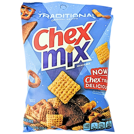 Chex Mix Traditional Snack Mix 4.5oz - 8 Pack