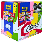 Chiclets Gum Pruebalos Assorted - 75 Count
