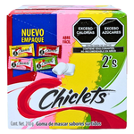 Chiclets Gum Pruebalos Assorted - 75 Count