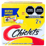 Chiclets Gum Pruebalos Mint - 75 Count