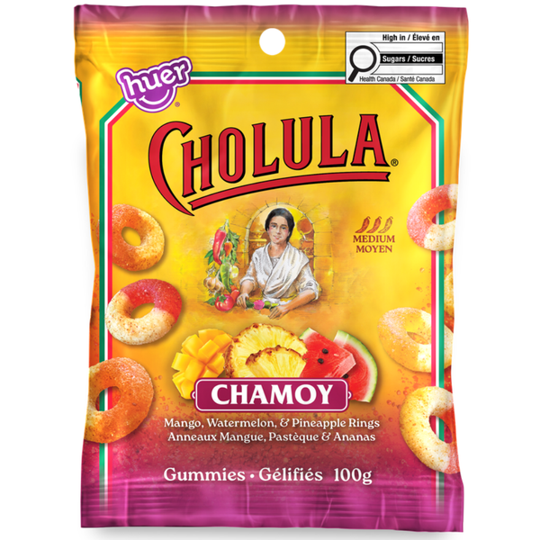 Cholula Chamoy Tropical Ring Mix 100g - 15 Pack