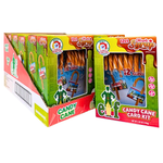 Christmas Elf Maple Syrup Candy Cane Card kit 150g - 12 Pack