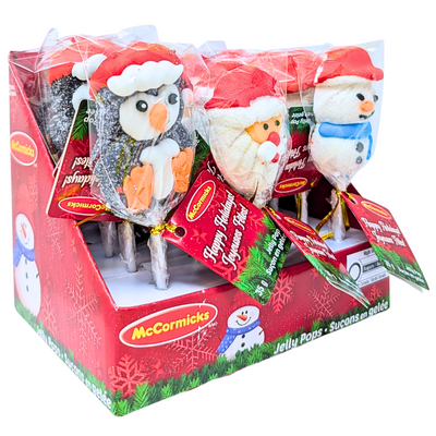 Christmas Jelly Pops Christmas - 12 Pack