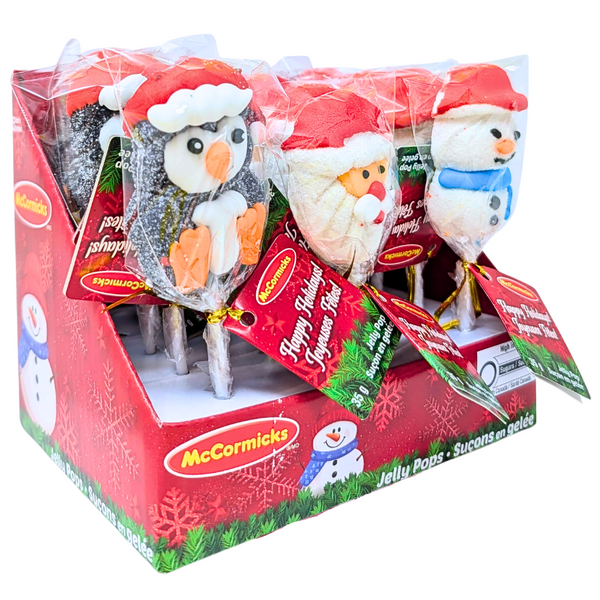 Christmas Jelly Pops Christmas - 12 Pack