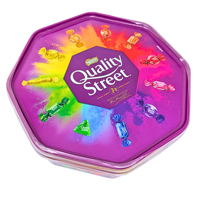 Christmas Quality Street Tub 550g - 1 Tub