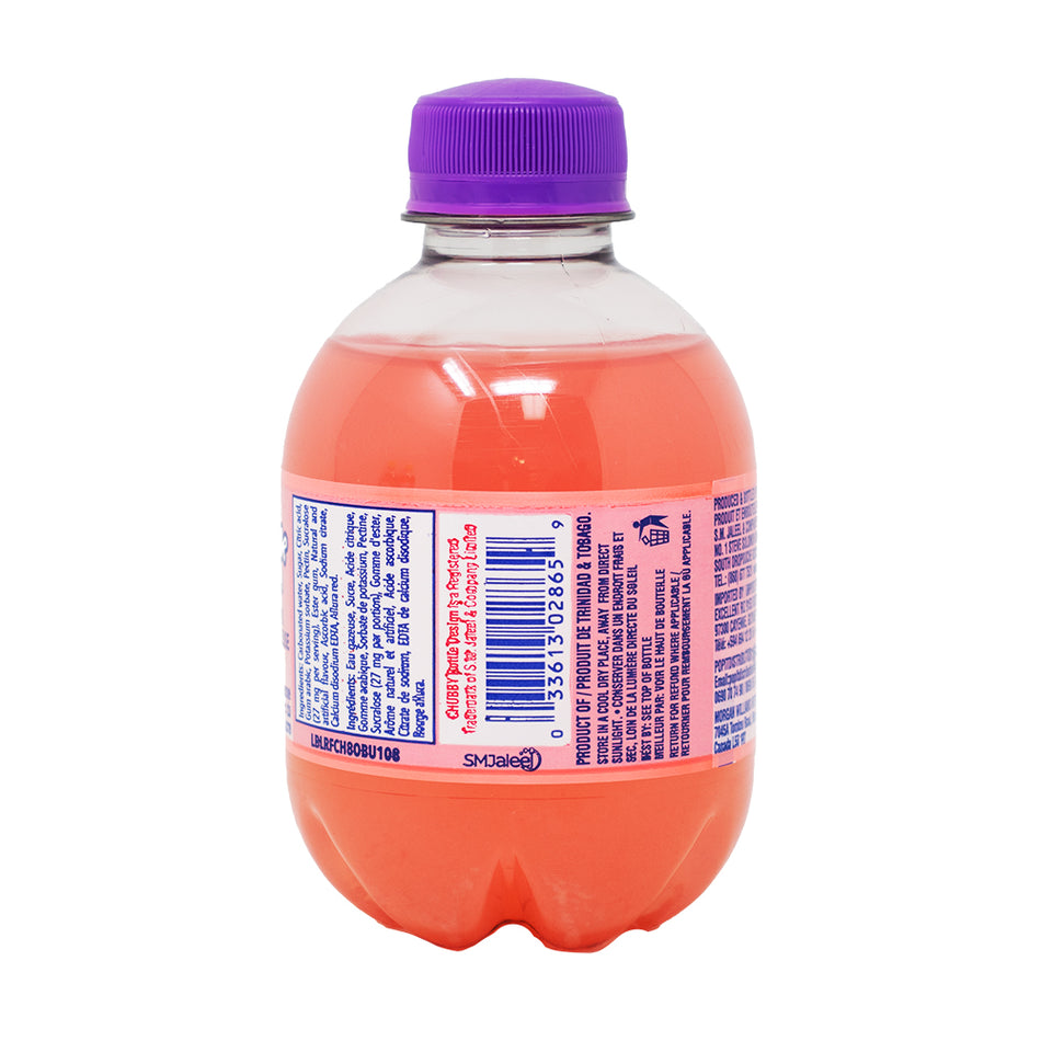 Chubby Soda Bubble Gum 250mL - 24 Pack  Nutrition Facts Ingredients