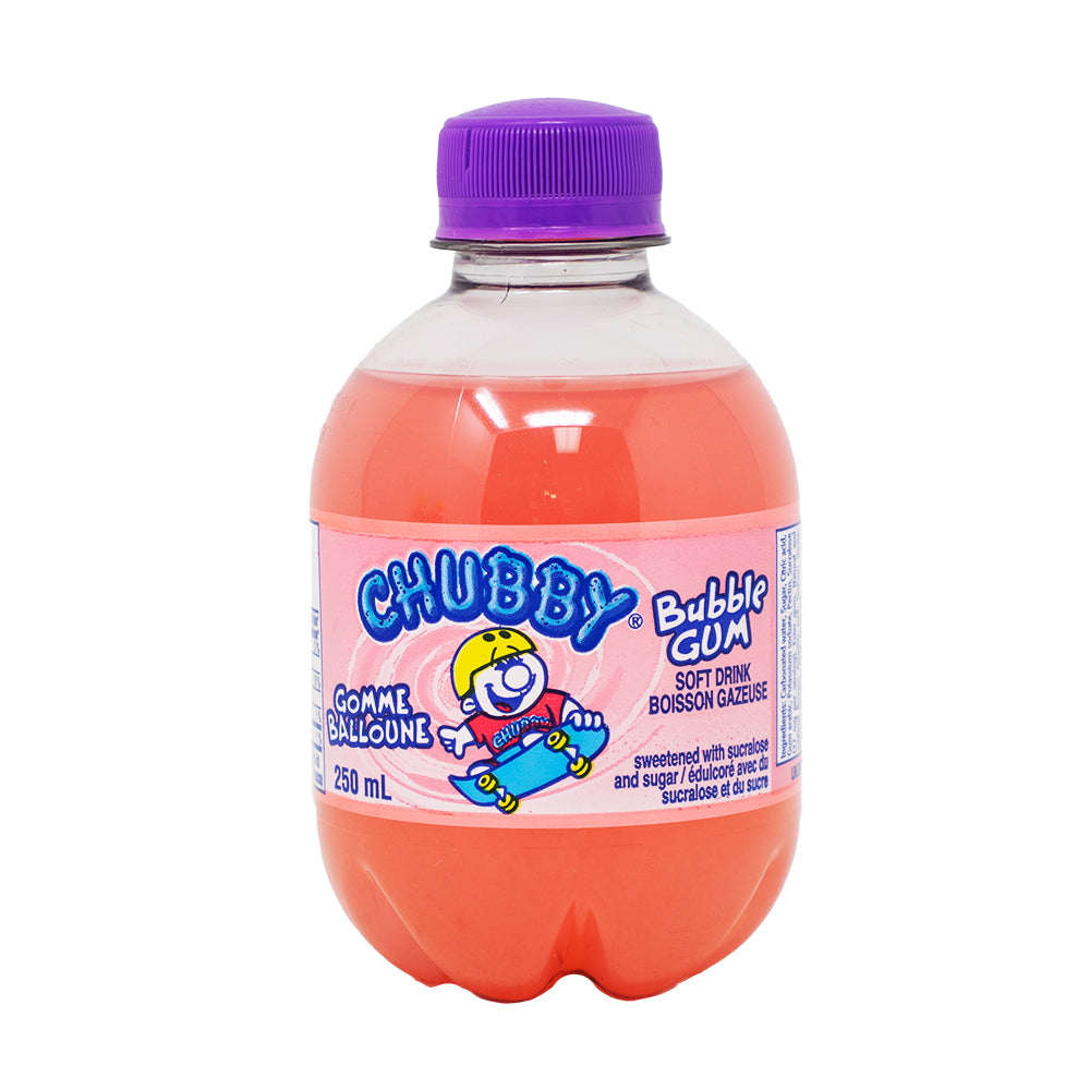 Chubby Soda Bubble Gum 250mL - 24 Pack