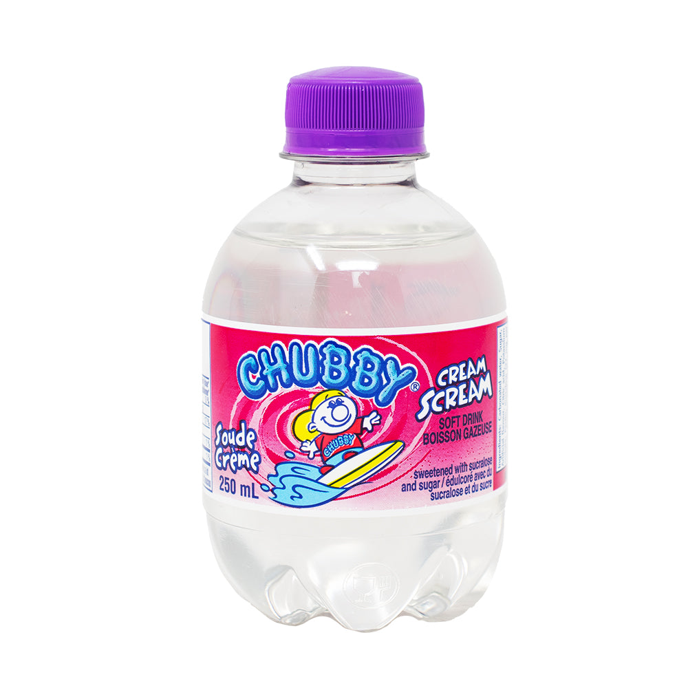 Chubby Cream Scream Soda 250mL - 24 Pack