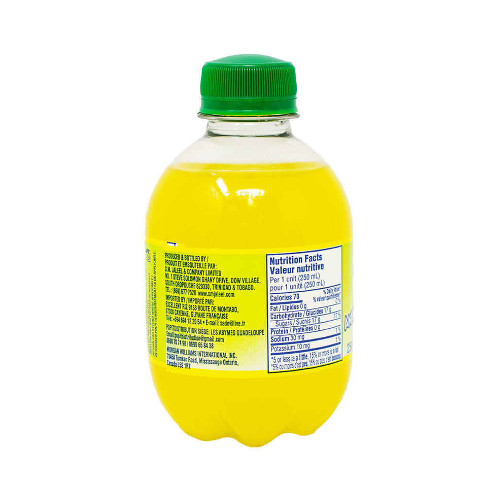Chubby Soda Pineapple Sunshine 250mL - 24 Pack  Nutrition Facts Ingredients