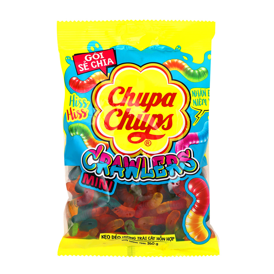 Chupa Chups Mini Crawlers (Vietnam) 160g - 10 Pack