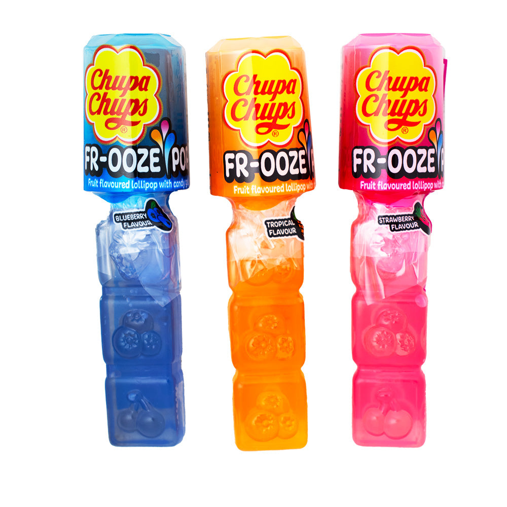 Chupa Chups Fr-Ooze Pop 26g - 12 Pack