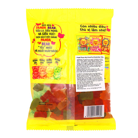 Chupa Chups Panda Bears (Vietnam) 160g - 10 Pack  Nutrition Facts Ingredients
