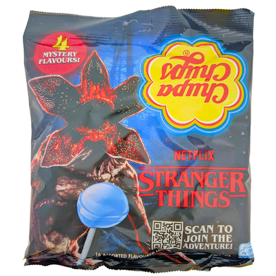 Chupa Chups Stranger Things 4 Flavours 192g - 10 Pack