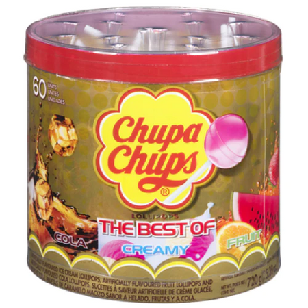 Chupa Chups Best Of Lollipops - 60 Pack