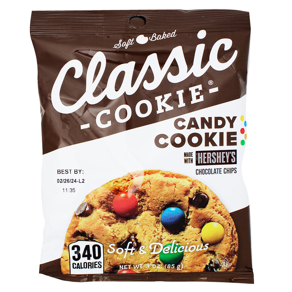 Classic Cookie Soft Baked Chocolate Chip Cookies made with Hershey's Mini  Kisses, 2 Boxes, 16 Individually Wrapped Cookies 