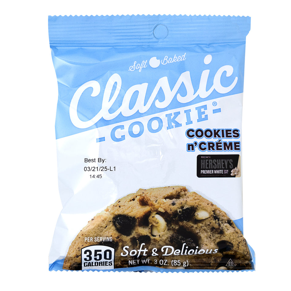 Classic Soft Cookie Hershey Cookies n Creme 85g - 8 Pack