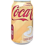 Coca Cola Holiday Creamy Vanilla Zero Sugar 355mL - 12 Cans