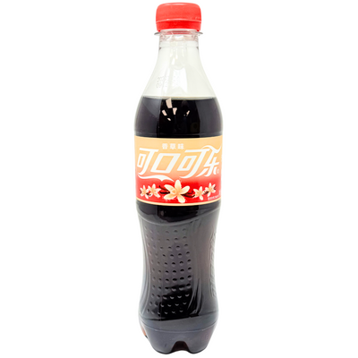 Coca Cola Vanilla Bottles 500ml (China) - 12 Pack