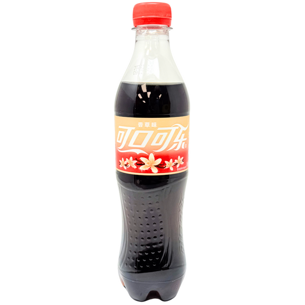 Coca Cola Vanilla Bottles 500ml (China) - 12 Pack