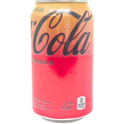 Coca Cola Zero Sugar Vanila 355ml (China) - 12 Pack