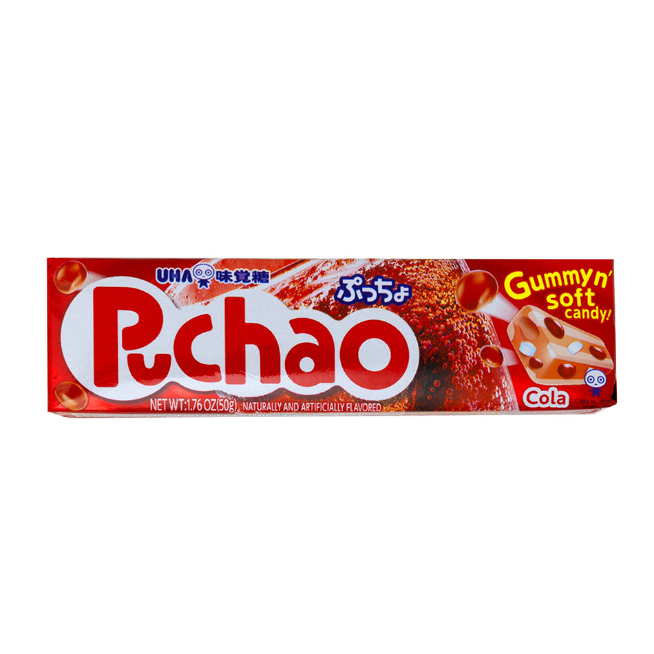 Puchao Cola Gummy n' Soft Candy 50g - 10 Pack