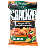 Crackzel Jalapeno Pretzel Pieces 85g - 24 Pack