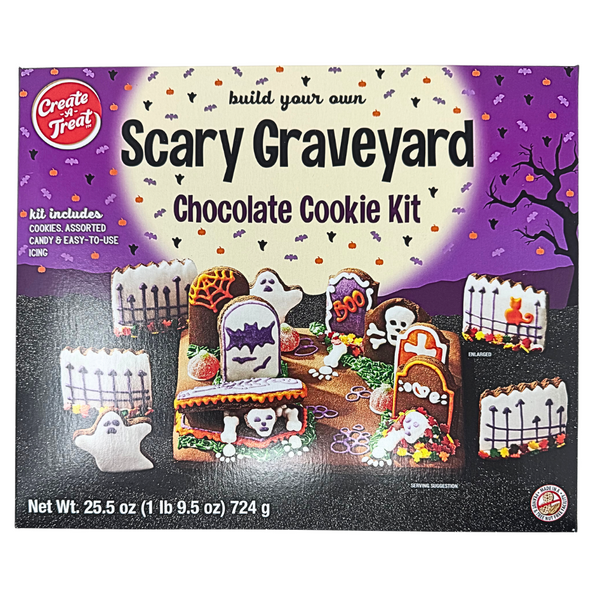 Create-A-Treat Build Your Own Chocolate Scary Graveyard 25.5oz - 7 Pack
