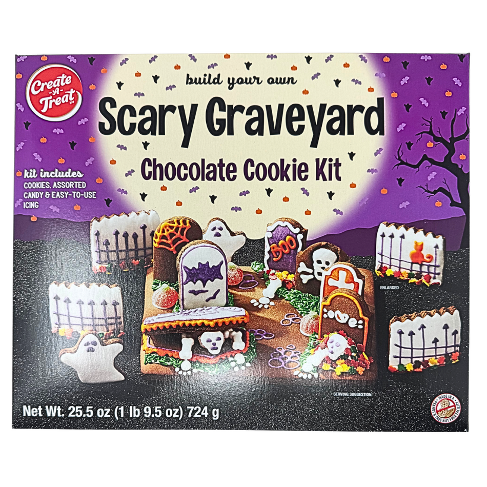 Create-A-Treat Build Your Own Chocolate Scary Graveyard 25.5oz - 7 Pack