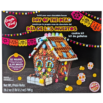 Create-A-Treat Day of the Dead Chocolate House Kit - 23.2oz