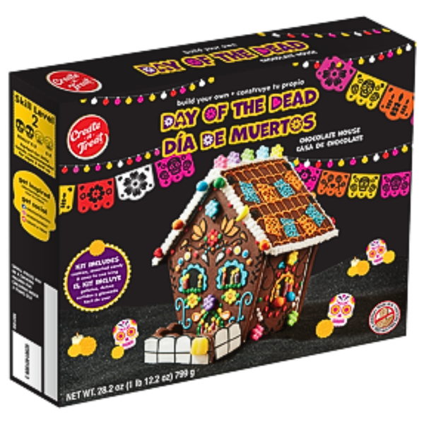 Create-A-Treat Day of the Dead Chocolate House 23.2oz - 1 Pack