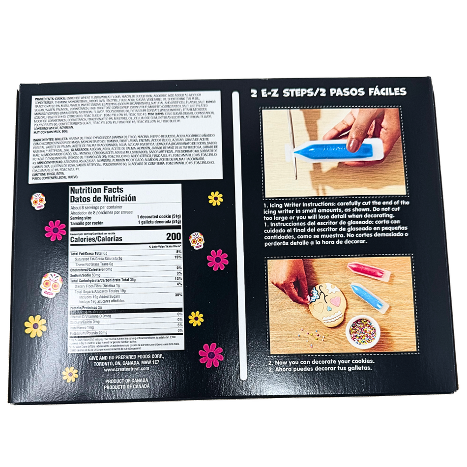Create-A-Treat Day of the Dead Cookie Kit 14.3oz - 6 Pack