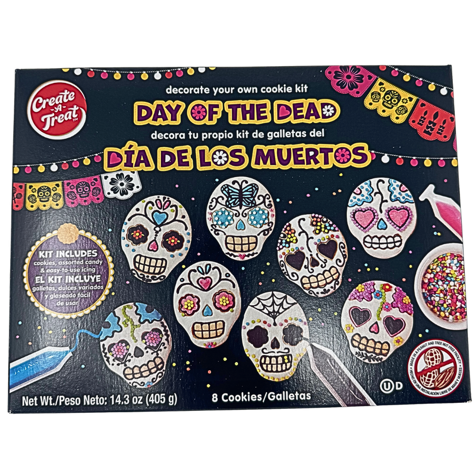 Create-A-Treat Day of the Dead Cookie Kit 14.3oz - 6 Pack