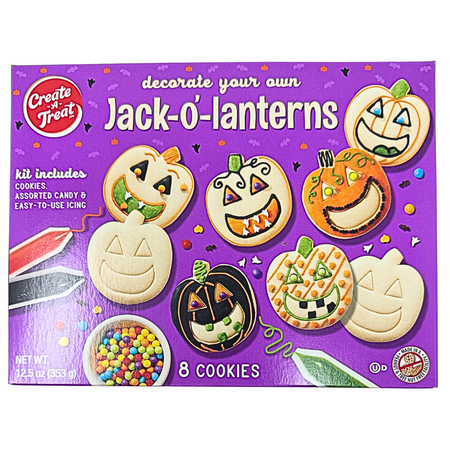 Create-A-Treat Decorate Your Own Jack-o-Lanterns 12.5oz - 6 Pack