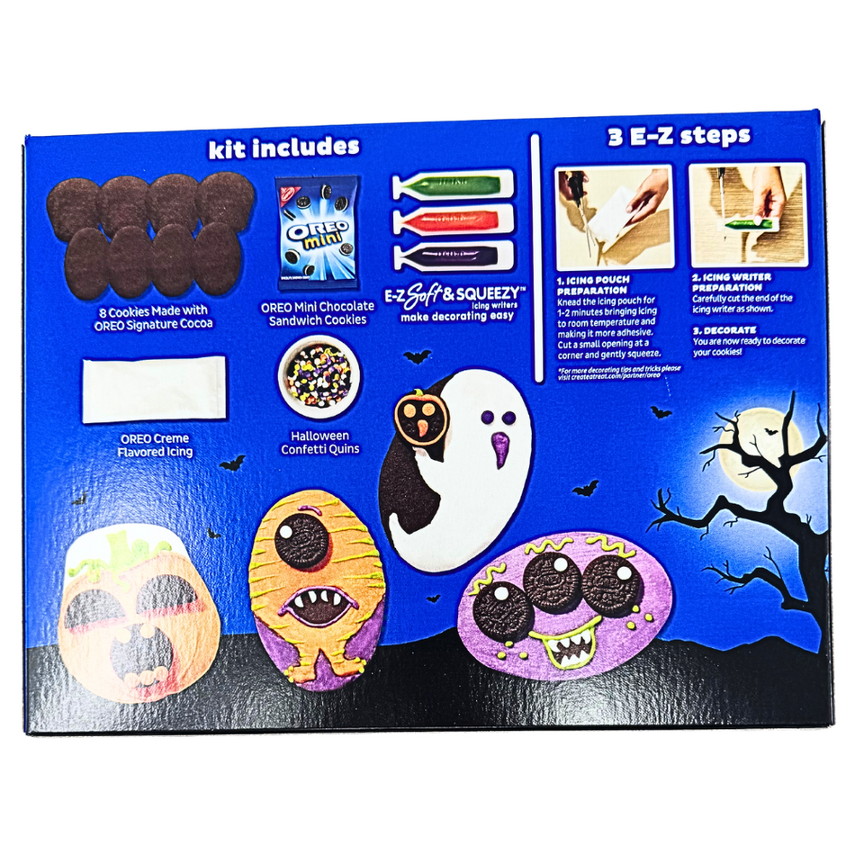 Create-A-Treat Oreo Halloween Cookie Kit 11.4oz - 6 Pack