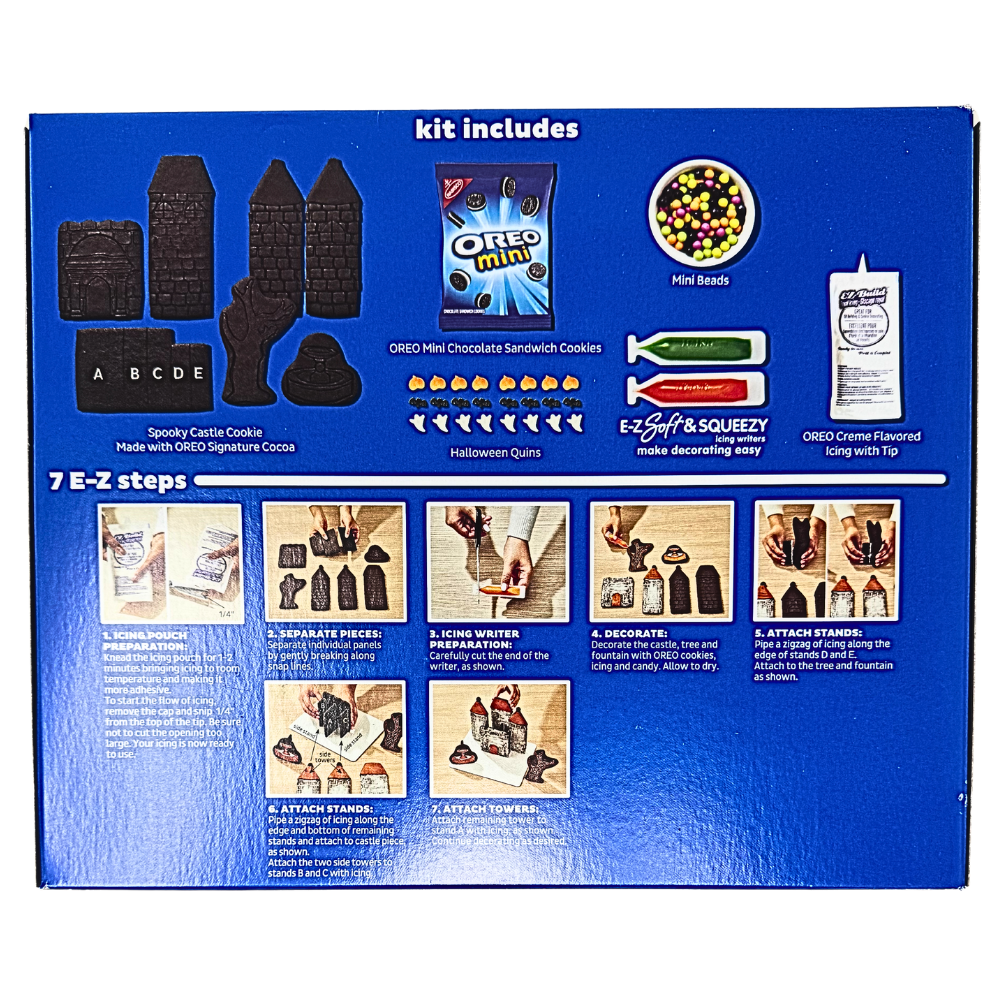 Create-A-Treat Oreo Spooky Castle Cookie Kit 22.9oz - 7 Pack