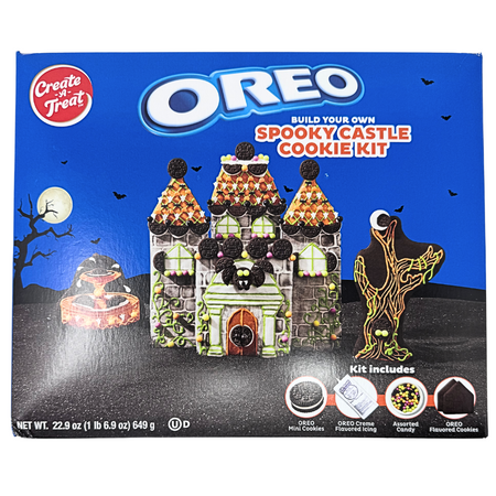 Create-A-Treat Oreo Spooky Castle Cookie Kit 22.9oz - 7 Pack