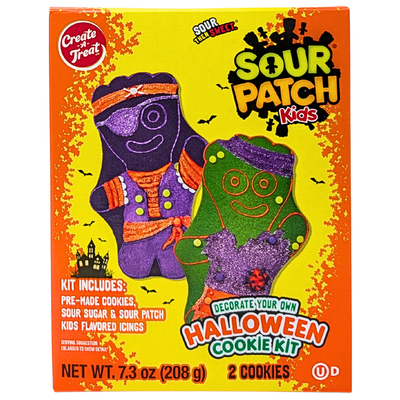 Create-A-Treat Sour Patch Kids Halloween Cookie Kit 7.3oz - 8 Pack