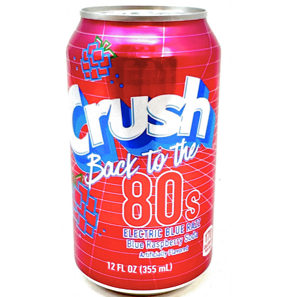 Crush Electric Blue Razz 355mL - 12 Can