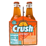 Crush Orange Soda in Glass 12oz - 4 Pack