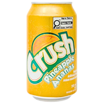 Crush Pineapple Soda 355mL - 12 Pack