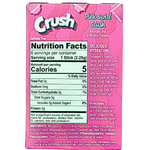 Crush Singles To Go Zero Sugar - Pink Swirl Slush 13.5g - 12 Pack