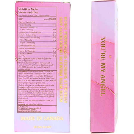 Cup A Cake Angel Floss Dubai Chocolate 100g - 10 Pack