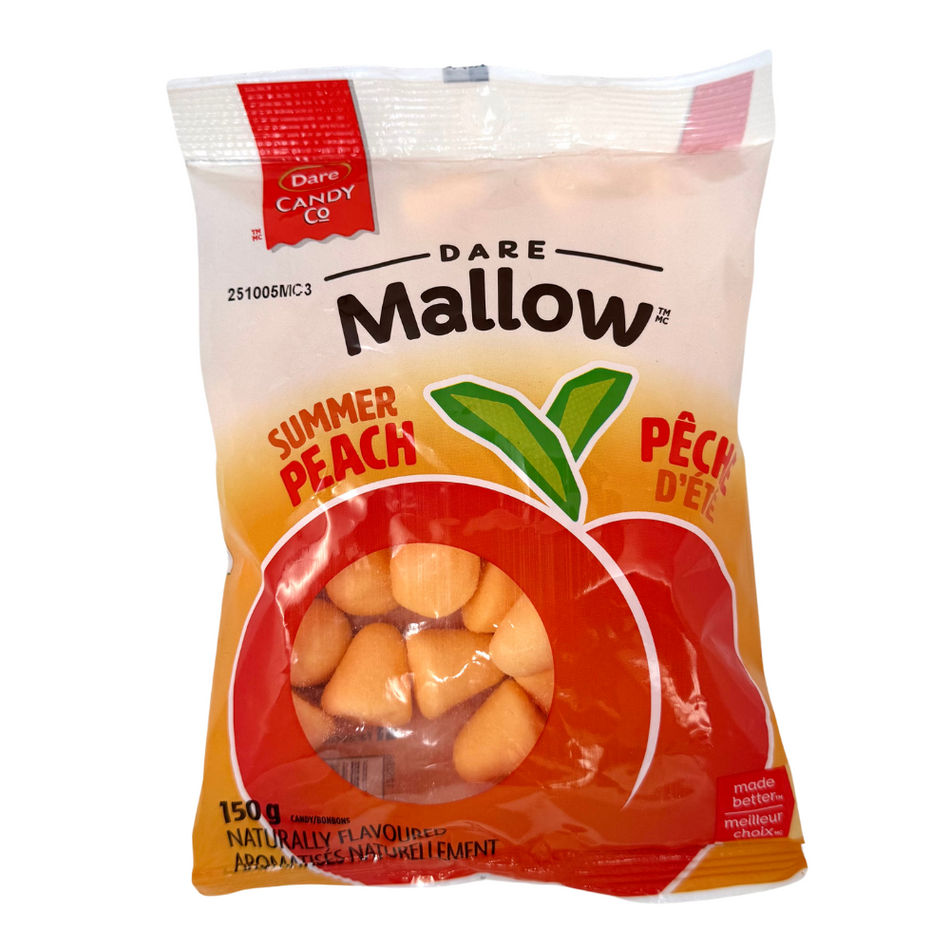 Dare Real Mallow Peach Marshmallows 150g - 12 Pack