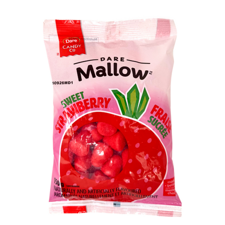 Dare Real Mallow Strawberry Marshmallows 170g - 12 Pack