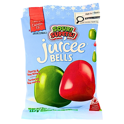 Dare Sour Juicee Bells 225g - 12 Pack