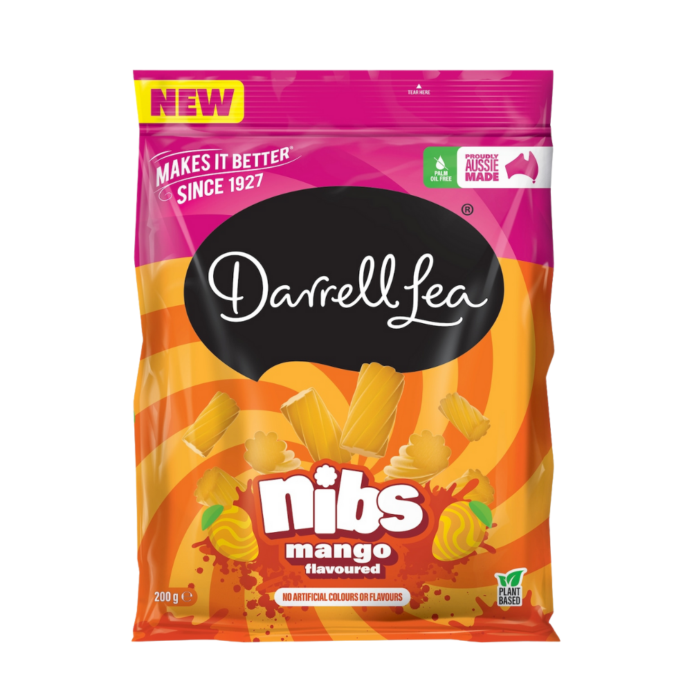 Darell Lea Mango Nibs (Australia) 200g - 12 Pack