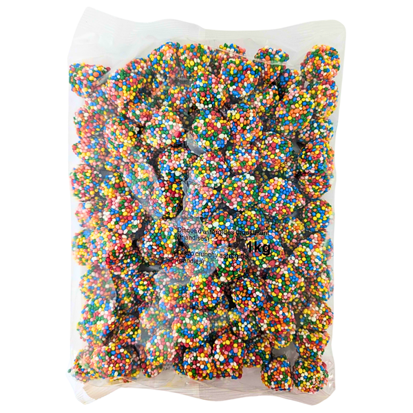 Disco Crunchy Asteroids Gummy 1kg - 1 Bag