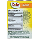 Dole Singles To Go Zero Sugar - Tropical Lemonade 24g - 12 Pack