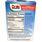 Dole Singles To Go Zero Sugar - Tropical Orange Pineapple 18.6g - 12 Pack